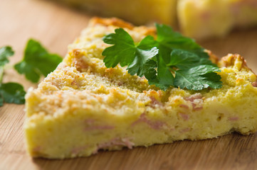 Potato gateau.
