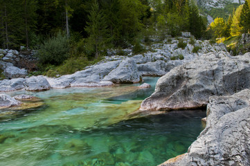 Naklejka na ściany i meble Slovenia green river
