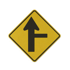 Traffic sign recycled paper