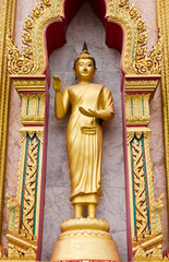 Fototapeta premium Golden buddha