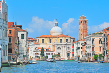 Naklejka premium canal in venice