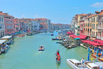Fototapeta na wymiar Grand Canal Wenecja