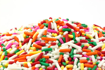 colorful Icing Sugar