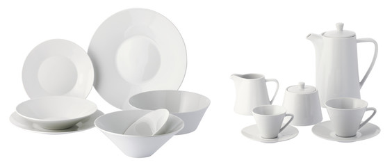 ceramic plates and cups
