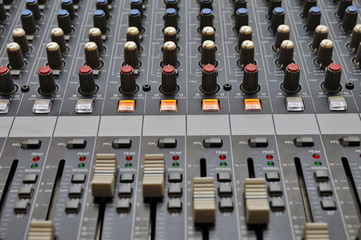 Fototapeta premium Sound mixer