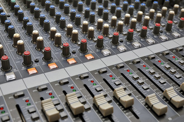 Fototapeta premium Sound mixer