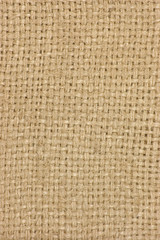 Natural textured burlap sackcloth hessian texture of coffee sack