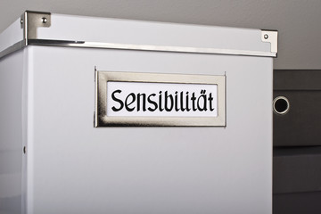 Kiste voller Sensibilität