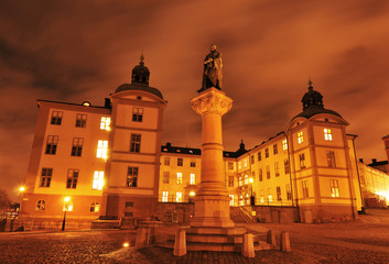 Fototapeta na wymiar Palace in Stockholm