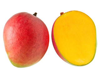 Mango isolated on white background