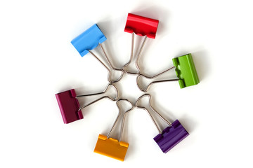 Circle of Binder Clips