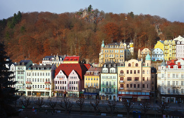 View of Karlovy Vary. Czech Republic