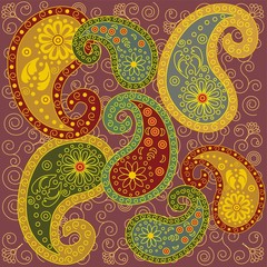 Paisley Colored