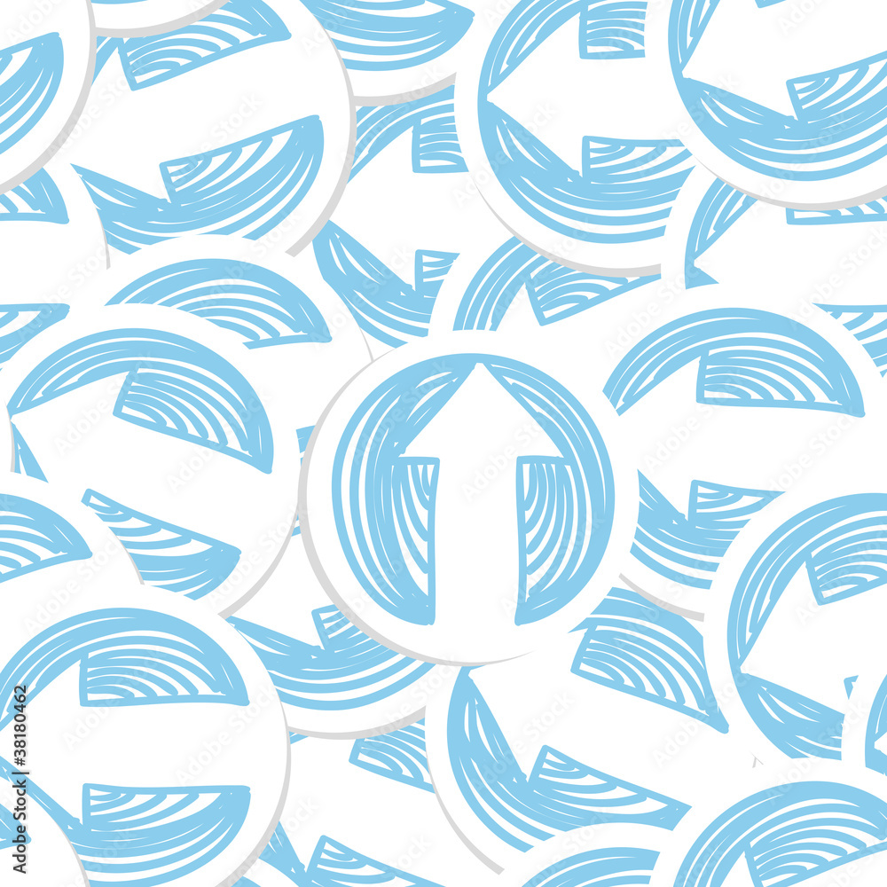 Poster abstract background of arrows
