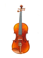 Fototapeta na wymiar Violin isolated on white background