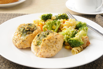 Stuffed chicken