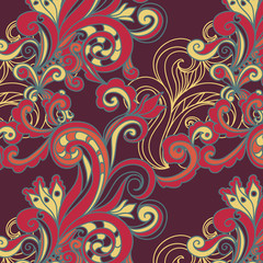 floral seamless background