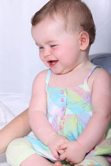Fototapeta premium portrait of a baby