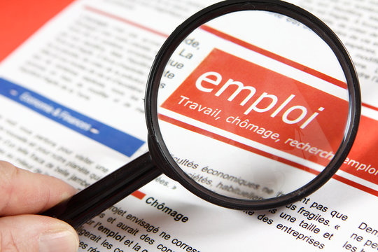 emploi  titre de journal