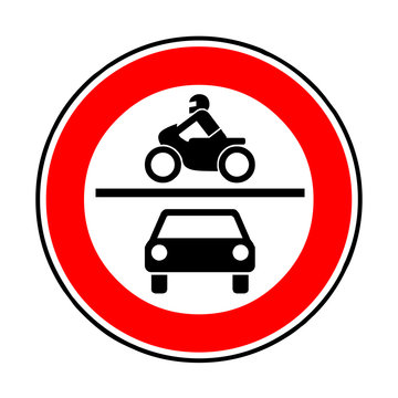 Verkehrsschild - 260 Verbot f&uuml;r div. Fahrzeuge