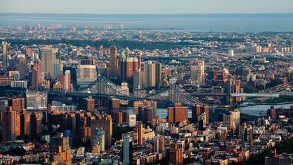 Fototapeta na wymiar Manhattan w Nowym Jorku