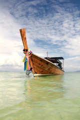 Long tailed boat in Thailand