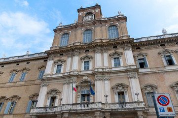 The Ducal Palace in Modena Italy