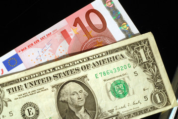 Dollar, Euro, USD, Banknoten, Geld, Währung, Buck, Greenback
