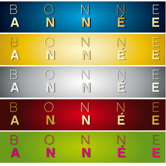 vecteur, bonne année