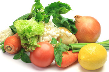 various vegetables