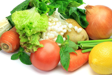 various vegetables
