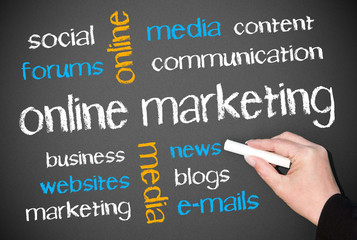 Online Marketing - Business Concept