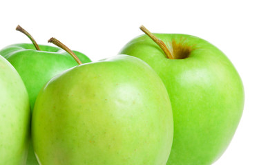 green apples