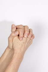 Fototapeta premium Image of praying hands