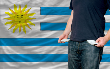 recession impact on young man and society in uruguay