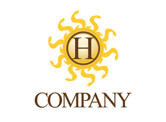 H logo