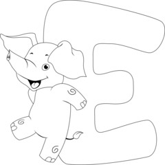 Coloring Page Elephant