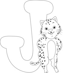 Coloring Page Jaguar