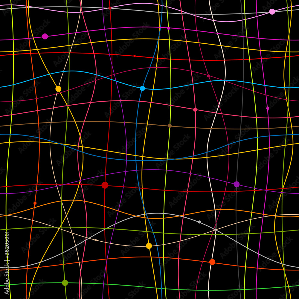 Poster abstract seamless pattern for your design