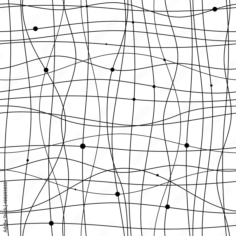 Poster abstract seamless pattern for your design