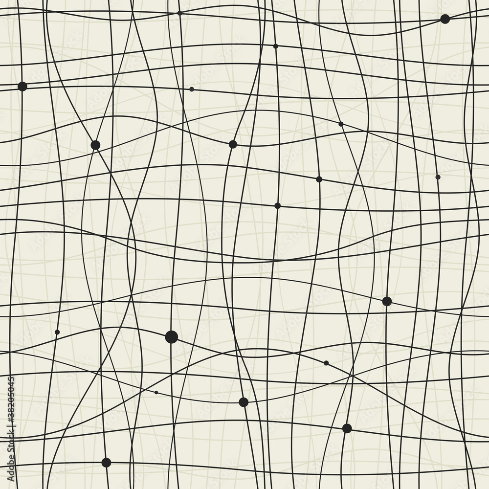 Poster abstract seamless pattern for your design