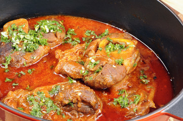 Osso buco with gremolata