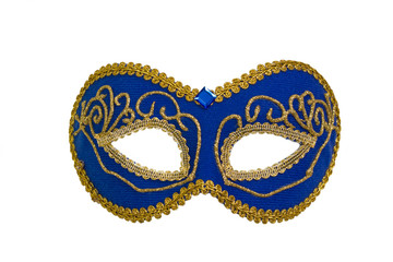 Carnival mask isolated on a white background