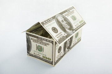 House shaped dollars
