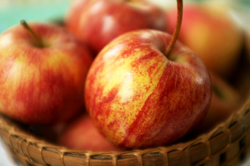 Apples in the basket