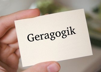 Geragogik