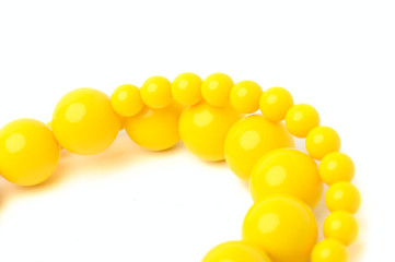 yellow necklace