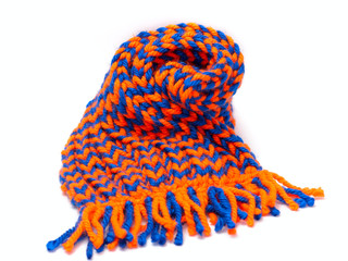 knitted scarf and cap