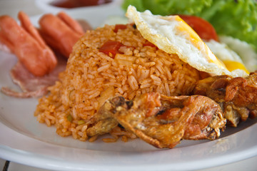 American fried rice.