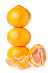 fresh orange mandarin